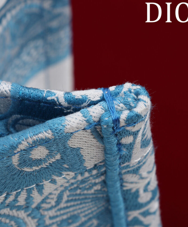 Christian Dior Medium Dior Book Tote M1286 Blue